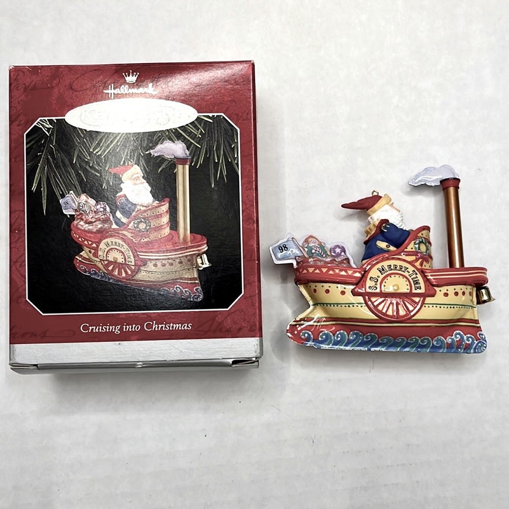 Hallmark Keepsake Ornament
Cruising into Christmas. Circa 1998.